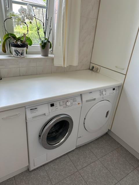 Renovatie wasruimte situatie voor verbouwing