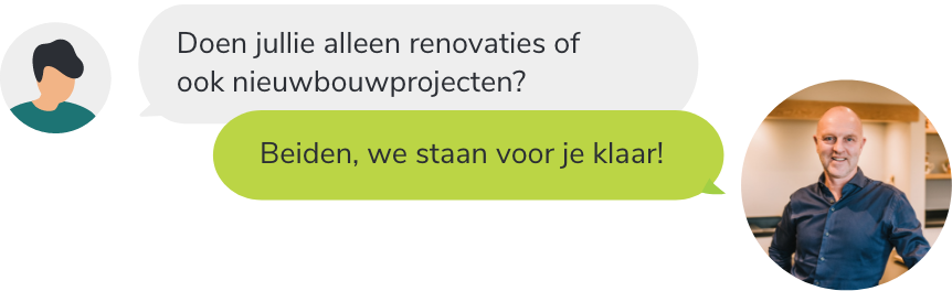 Renovaties en nieuwbouw